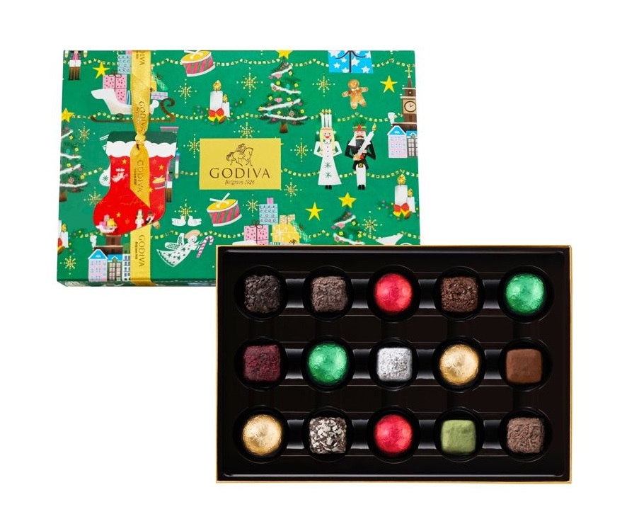 聖誕松露巧克力禮盒 15顆裝